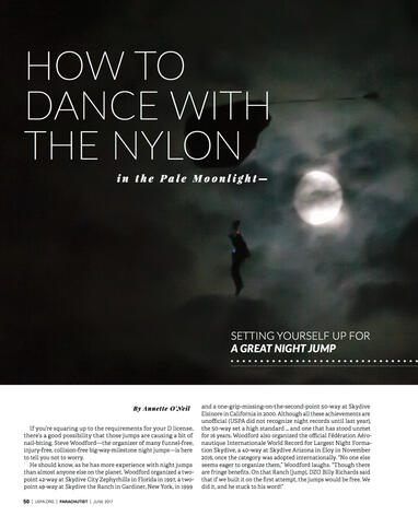 How to Dance With the Nylon in the Pale Moonlight / Parachutist