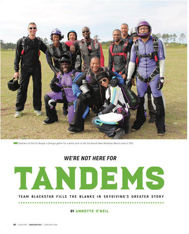 We&#39;re Not Here for Tandems / Parachutist