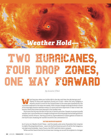 Weather Hold / Parachutist